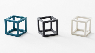 Illustration for article titled Elastic Cubes Take Rubber Bands Into the Third Dimension